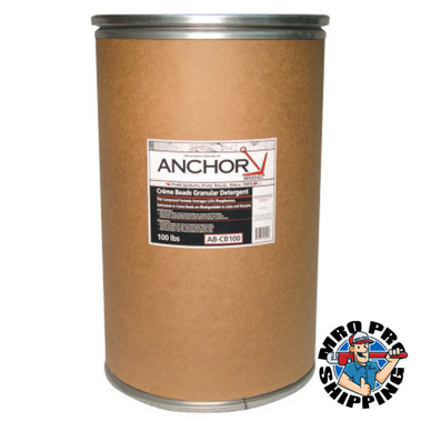 Anchor Brand Creme Beads Granular Detergent, 100 lb, Drum (1 DR/DR)