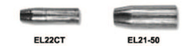Tweco Eliminator Style Nozzles, 1/8 in. Tip Recess, 3/8 in (1 EA)
