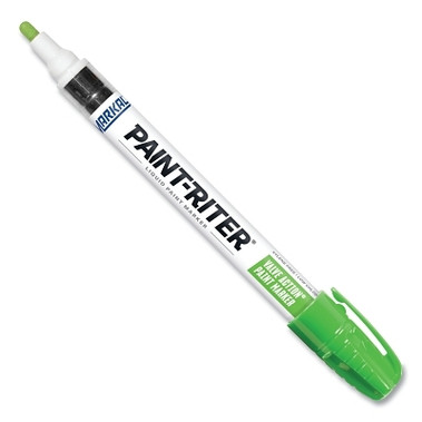 Markal Valve Action Paint Marker, Light Green, 1/8 in, Medium (1 EA / EA)