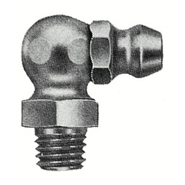 Alemite Hydraulic Fittings, Elbow - 90Ã‚Â°, 3/4 in, Male/Male, 1/4 in (SAE) (1 EA / EA)