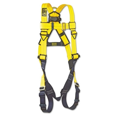 DBI-SALA Delta Cross Over Climbing Harness, Back and Front D-Rings, Pass Thru Buckle, XL (1 EA / EA)