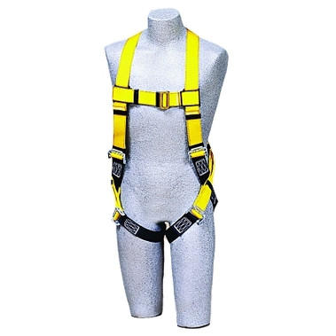 DBI-SALA Delta Vest Style Harness with Back D-Rings, Parachute Buckles, Unv (1 EA / EA)