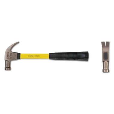 Ampco Safety Tools Claw Hammers, 1 1/4 lb, 14 in L (1 EA / EA)