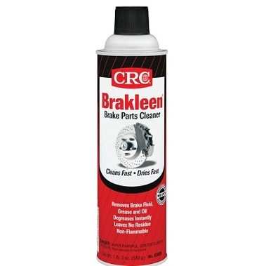 CRC Brakleen Brake Parts Cleaner, 20 oz Aerosol Can, Irritating Odor, Chlorinated (12 CN / CA)