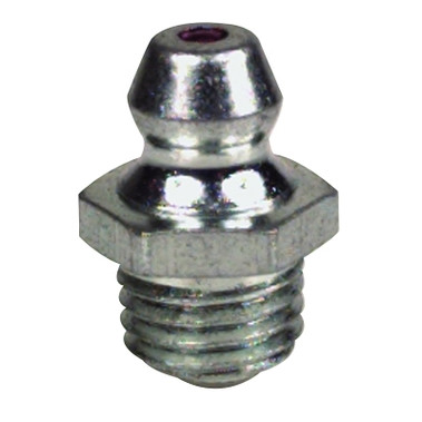 Alemite Metric Fittings, Straight, 5/8 in, Male/Male, 8 mm (1 EA / EA)