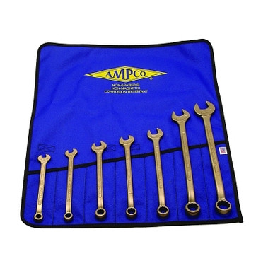 Ampco Safety Tools 7 Piece Combination Wrench Sets, Inch (1 SET / SET)