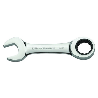 GEARWRENCH Stubby Combination Ratcheting Wrenches, 13 mm (1 EA / EA)