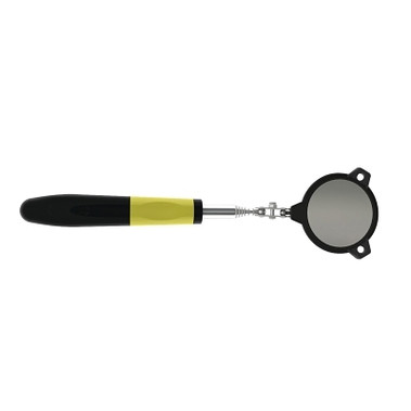General Tools Telescoping Lighted Inspection Mirrors, 2 in Dia., 12 1/4 in-33 in L (1 EA / EA)