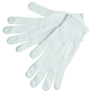 MCR Safety Multipurpose String Knit Gloves, Medium, Knit Wrist, Heavy Weight, Natural (12 PR / DOZ)