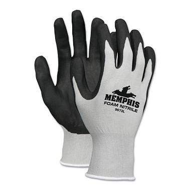 MCR Safety NXG Work Gloves, X-Large, Black/Gray (12 PR / DZ)