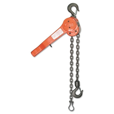 CM Columbus McKinnon Short Handle Pullers, 3/4 Tons Capacity, 10 ft Lifting Height (1 EA / EA)