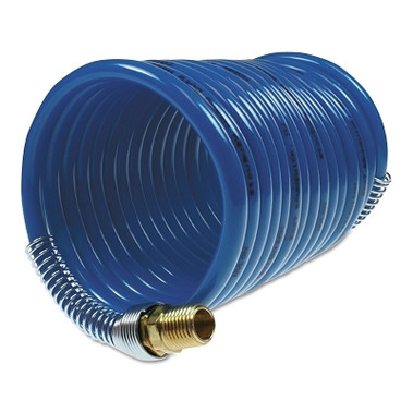 Coilhose Pneumatics Stowaway Heavy-Duty Nylon Air Hoses, 1/4 in I.D., 25 ft, Rigid (1 EA / EA)