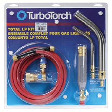 TurboTorch Torch Kit Swirls, RL-P Regulator; CGA-510; H-4 Rear Valve Handle; H-12 Hose; T-6 Tip, MAPP; Propane (1 EA / EA)