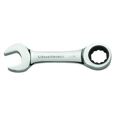 GEARWRENCH Stubby Combination Ratcheting Wrenches, 16 mm (1 EA / EA)