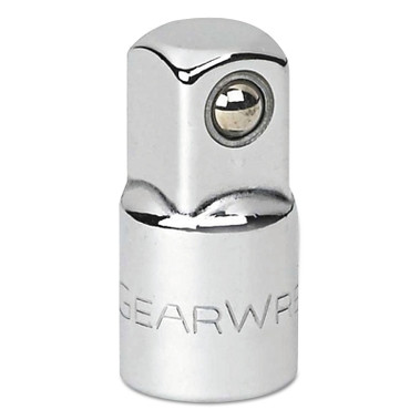 GEARWRENCH 3/8" Drive Adapter, 3/8" Female; 1/2" Male; 3/8" Drive Tang, 1.44" Length (1 EA / EA)