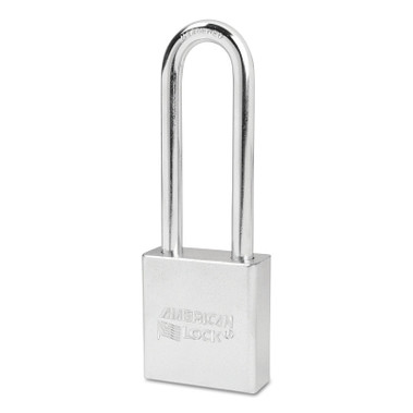 American Lock Steel Padlocks (Square Bodied), 5/16 in Diam., 3 in Long (6 EA / BX)