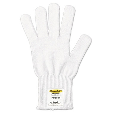 Ansell ActivArmr Knit Glove, One Size, White (12 PR / DZ)