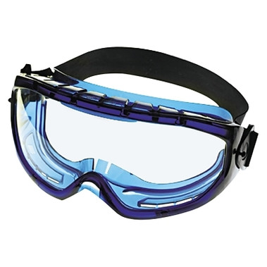 Kimberly-Clark Professional KleenGuard Monogoggle XTR Goggle, Clear/Blue, Indirect Ventilation, Anti-Fog (1 PR / PR)