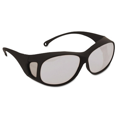 KleenGuard V50 OTG Safety Glasses, Clear Polycarbonate Lens, Anti-Fog, Black, Nylon (1 EA / EA)