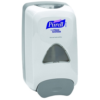 PURELL FMX Push-Style Hand Sanitizer Dispenser, 1250 mL Refill Size, Gray/White, FMX-12 (6 EA / CA)