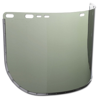 Jackson Safety F30 Acetate Faceshield, 8154M, Uncoated, Medium Green, Bound, 15.5 in L x 8 in H (1 EA / EA)