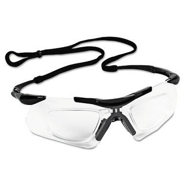 KleenGuard V60 Safeview* Safety Eyewear with RX Inserts, Clear Lens, Anti-Fog/Anti-Scratch (12 EA / CA)