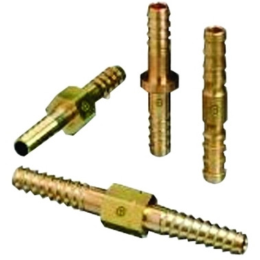 Western Enterprises Brass Hose Splicers, 200 PSIG, Barb Hex, 3/4 in (1 EA / EA)