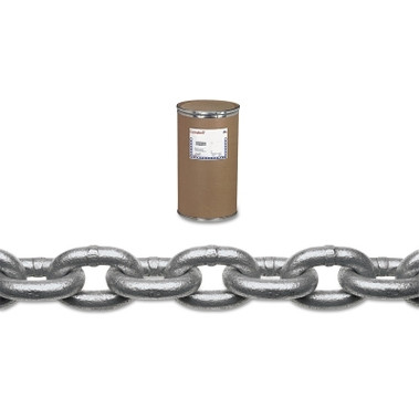 Campbell System 3 Proof Coil Chains, Size 5/16 in, Galvanized (550 FT / DRM)