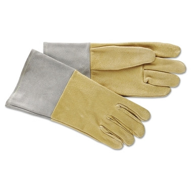 Best Welds 40-TIG Deer Split Leather Welding Gloves, Large, Pearl Gray (1 PR / PR)