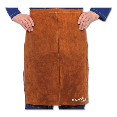 Best Welds Split Leg Waist Aprons, 18 in x 24 in, Side Split Cowhide, Lava Brown (1 EA / EA)