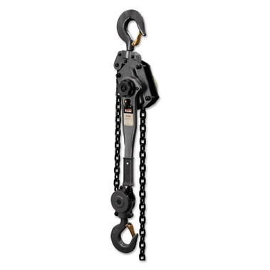 Jet JLP-A Series Lever Hoist, 3 Tons Capacity, 5 ft Lifting Height, 1 Fall, 71 lbf (1 EA / EA)