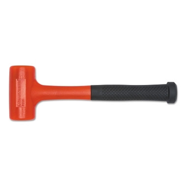 GEARWRENCH Dead Blow Hammer with Polyurethane Head, 49 oz Head, 14.5 in Handle, Red/Black (1 EA / EA)