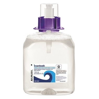 Boardwalk Green Certified Foam Soap, Fragrance Free, 1250mL Refill, 4/Case (4 EA / CT)