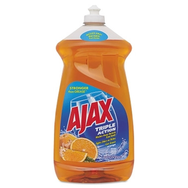 Ajax Dish Detergent, Liquid, Antibacterial, Orange, 52 oz, Bottle (6 EA / CT)