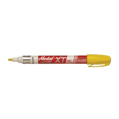 Markal PRO-LINE XT Paint Marker, Yellow, 1/8 in, Broad (1 EA / EA)