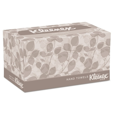 Kleenex Hand Towels, Pop-Up Box, Cloth, 9 X 10 Ã‚Â½, 120/Box (1 CA / CA)