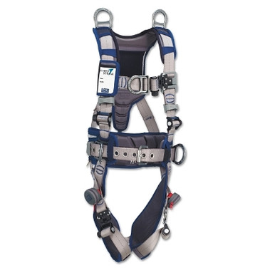 DBI-SALA ExoFit STRATA Construction Style Positioning/Climbing and Retrieval Harnesses,XL (1 EA / EA)