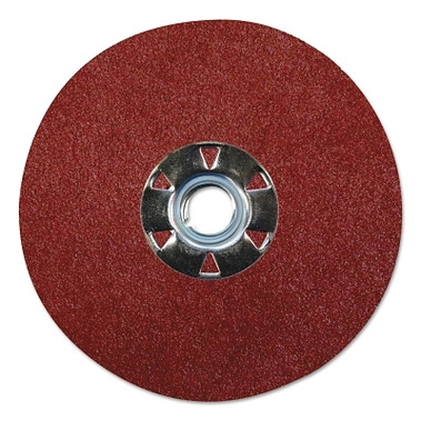 Weiler Wolverine Resin Fiber Discs, 4 1/2 in Dia, 5/8 Arbor, 60 Grit, Aluminum Oxide (25 EA / BX)