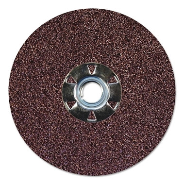 Weiler Wolverine Resin Fiber Discs, 4 1/2 in Dia, 5/8 Arbor, 24 Grit, Aluminum Oxide (25 EA / BX)