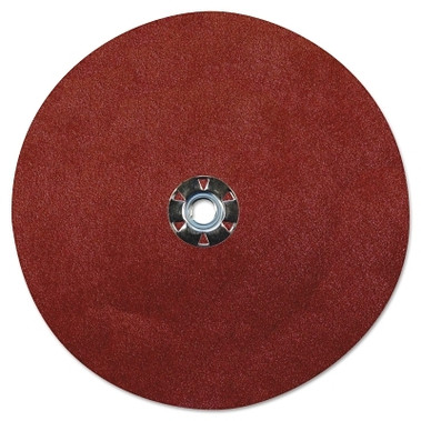 Weiler Wolverine Resin Fiber Discs, 9 in Dia, 5/8 Arbor, 100 Grit, Aluminum Oxide (25 EA / BX)
