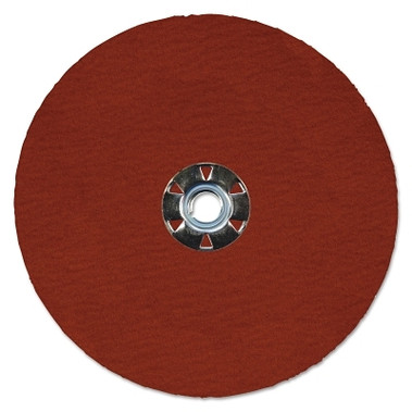 Weiler Tiger Ceramic Resin Fiber Discs, 7 in Dia, 5/8 Arbor, 60 Grit, Ceramic (25 EA / BX)