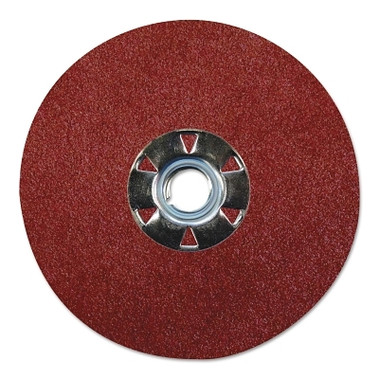 Weiler Wolverine Resin Fiber Discs, 5 in Dia, 5/8 Arbor, 60 Grit, Aluminum Oxide (25 EA / BX)