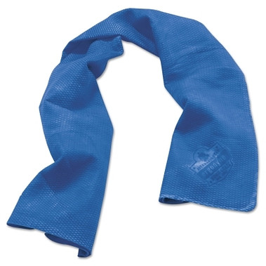 Ergodyne Chill-Its 6602 Evaporative Cooling Towel, 13 in W X 29-1/2 in L, Blue (1 EA / EA)