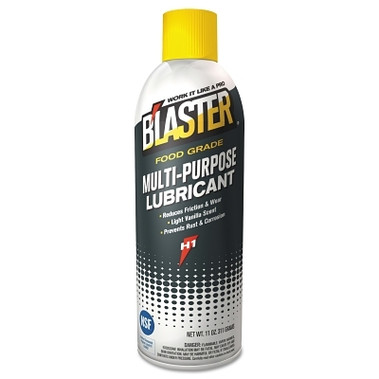 B'LASTER Food Grade Multi-Purpose Lubricants, 11 oz, Aerosol, 6/Case (6 CN / CA)