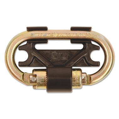 DBI-SALA Nano-Lok Twin-Leg Connectors, 420 lb, 4.3 in, Gold (1 EA / EA)