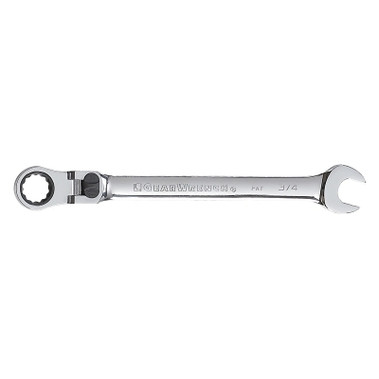 GEARWRENCH 12 Point XL Locking Flex Head Ratcheting Combination Wrenches, 3/4 in (1 EA / EA)