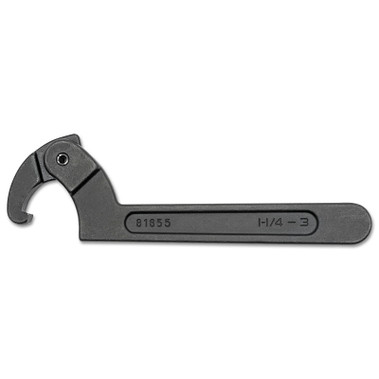 GEARWRENCH Adjustable Spanner Wrenches, 2 in Opening, Hook, Forged Alloy Steel, 6.3 in (1 EA / EA)