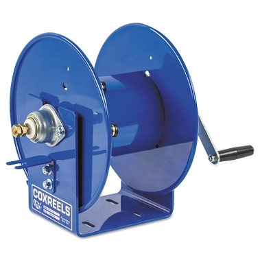 Coxreels 100WCL Series Hand Crank Welding Cable Reel, 100 ft, #1/0 AWG, Hand Crank Cable (1 EA / EA)