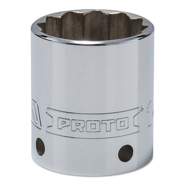 Proto Tether-Ready Drive Deep Sockets, 1/2 in Drive, 1 3/16 in, 1 3/4 in L, 12 Points (1 EA / EA)