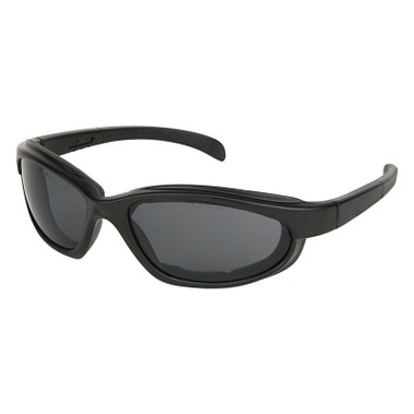 MCR Safety Pantera Safety Glasses, Gray Lens, Duramass Anti-Fog, Black Frame, Nylon (12 PR / DZ)